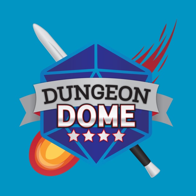 Dungeon Dome Logo Shirt by One Shot Podcast