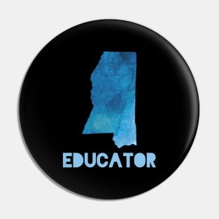 Mississippi Educator Pin