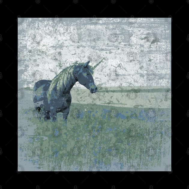 Unicorn Field 3 by Collagedream