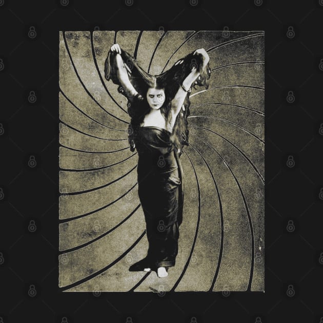 Theda Bara - Vamp - Sepia - Sin - Untitled Image by silentandprecodehorror