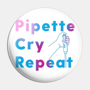 PCR Pipette Cry Repeat Pin