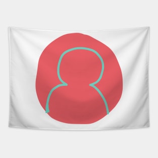 red icon design Tapestry