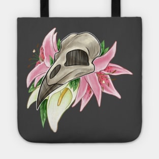 Crow Skull Tote