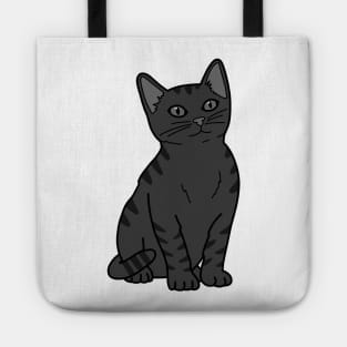 Cute Gray Cat Tote