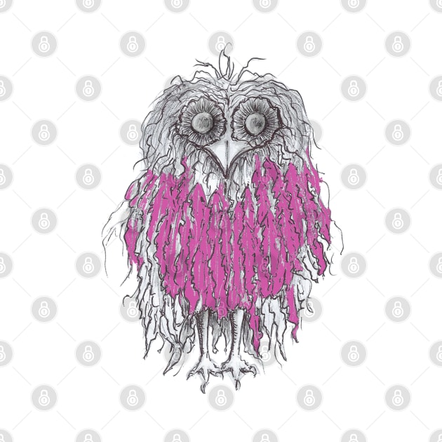 Freaked Out Funky Owl by VioletGrant