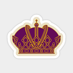 Imperial Crown (purple) Magnet