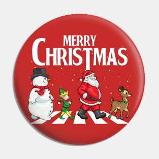 Holiday Crosswalk Crew Pin