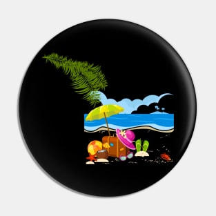 Summer tropical Pin