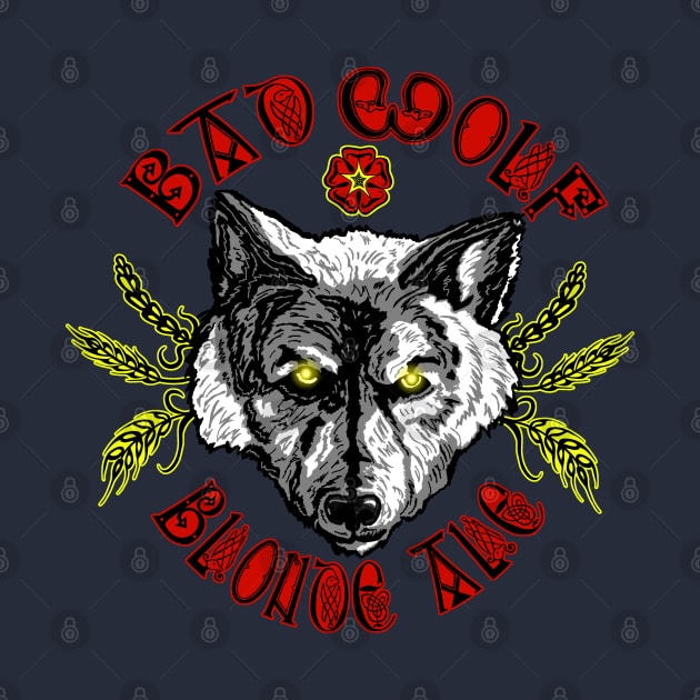 Bad Wolf Blonde Ale by Magickal Vision: The Art of Jolie E. Bonnette