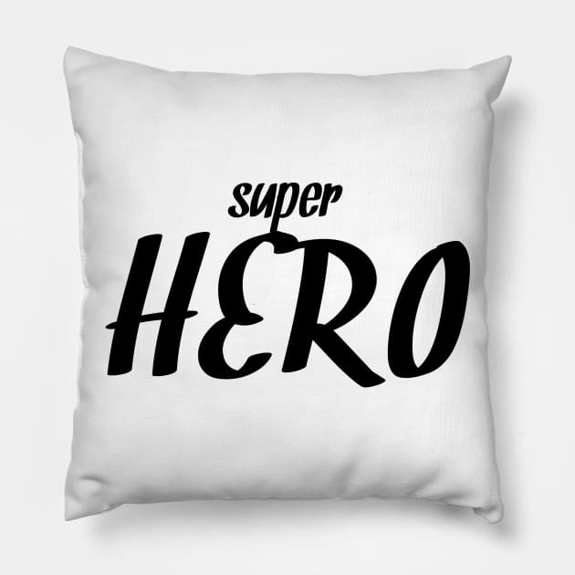 Super Hero Pillow by asrarqulub