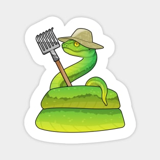 Snake Farmer Rake Magnet