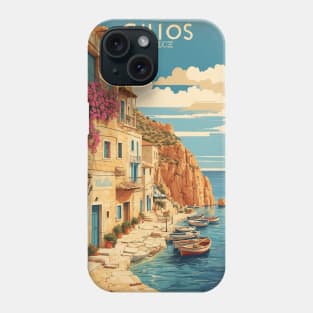 Chios Greece Vintage Tourism Travel Phone Case