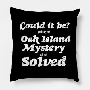 Funny Oak Island Merch Pillow