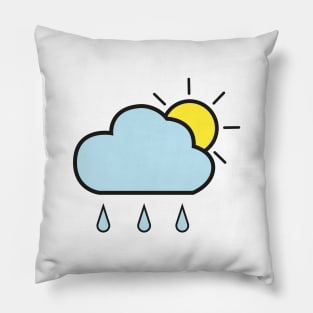 The weather 8 Pillow