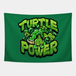 Turtle Power Tapestry