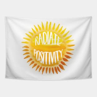 radiate positivity Tapestry