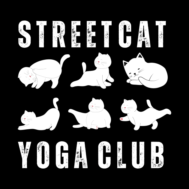 streets cats yoga club by ARTA-ARTS-DESIGNS