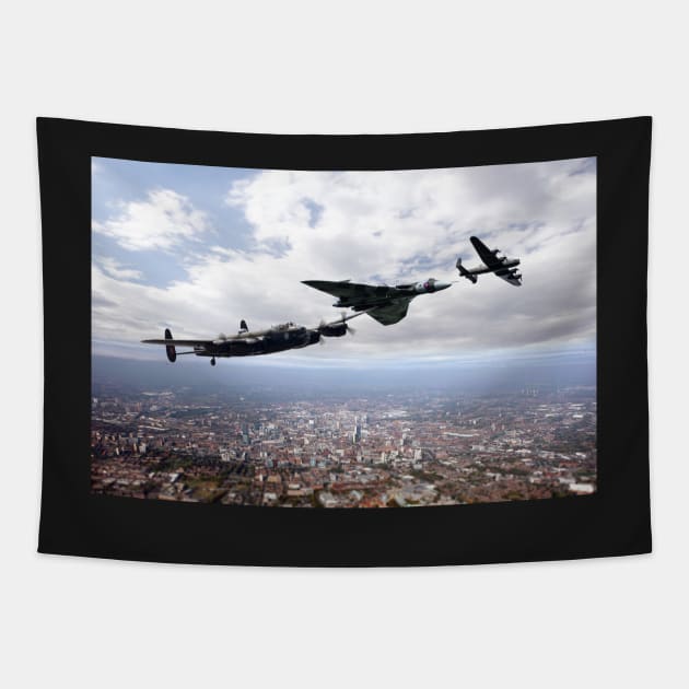 Avro Birds Tapestry by aviationart