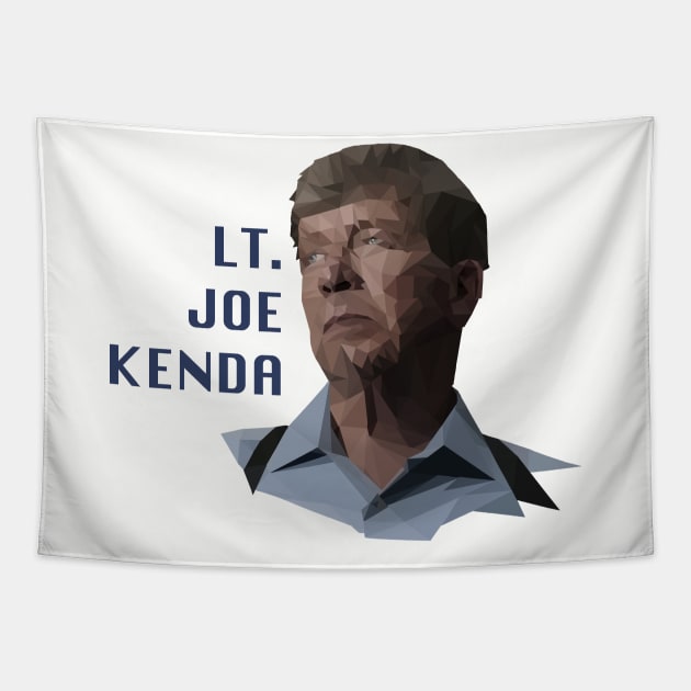 Geometric Joe Kenda - Lt. Joe Kenda Tapestry by daniellecaliforniaa