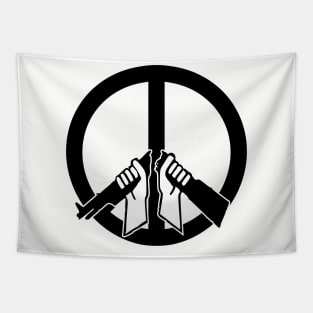 Broken Rifle and Peace Tapestry