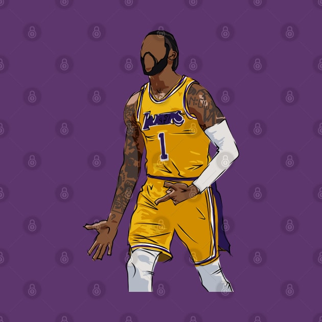 D'Angelo Russell Ice Sketch by rattraptees