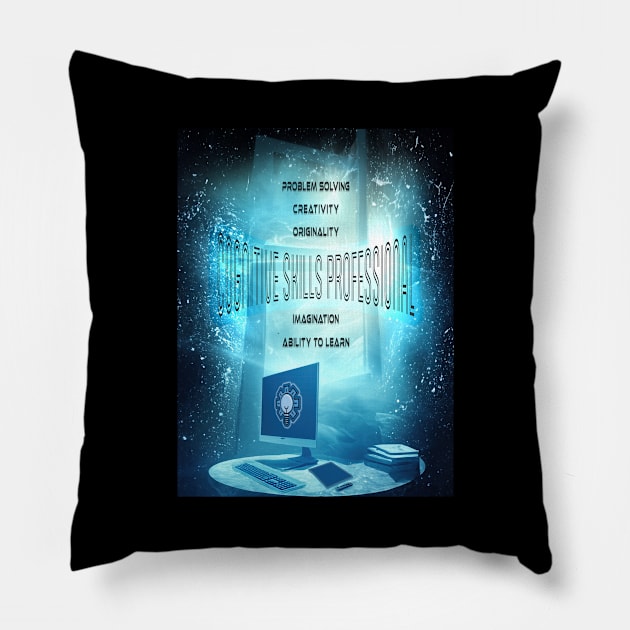 Cognitive Skills Professional Pillow by UltraQuirky