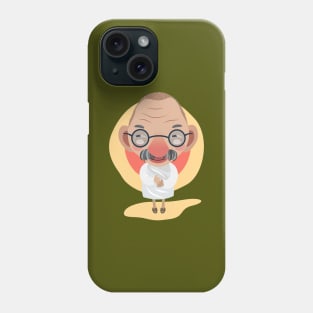 gandhi icon Phone Case