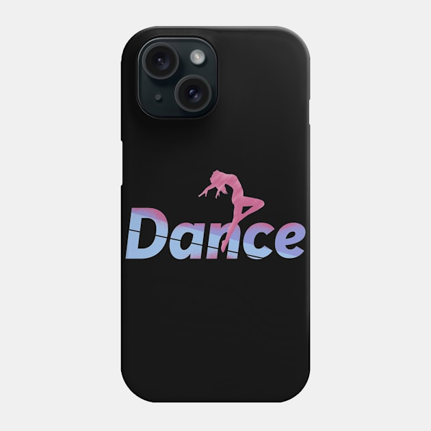 Baile moderno_ letras dance Phone Case by magenta-dream