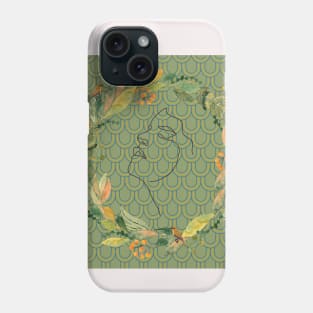 Drawing flower pattern Phone Case