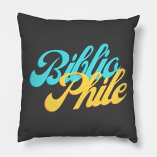 Bibliophile Pillow