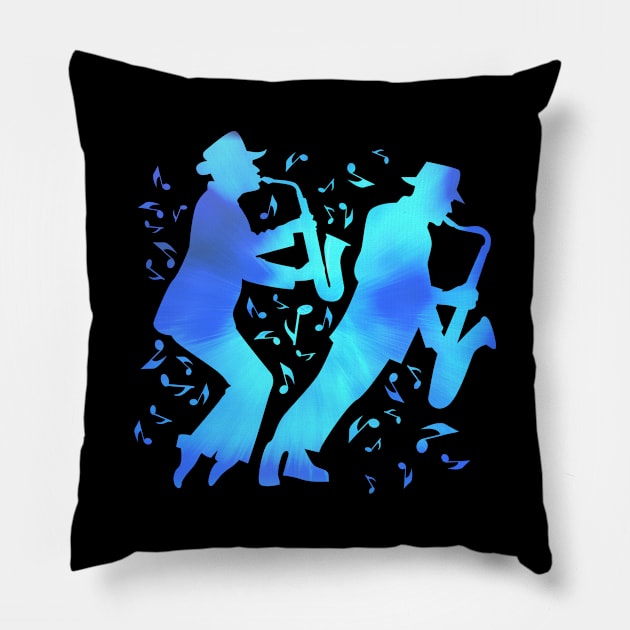 Jazz for You Pillow by andantino