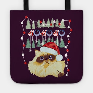 Ho ho ho cute birman cat Tote