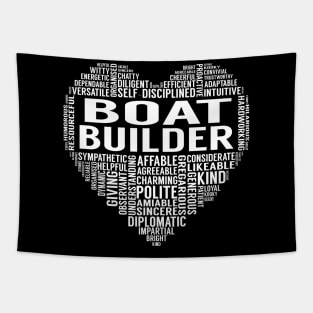 Boat Builder Heart Tapestry