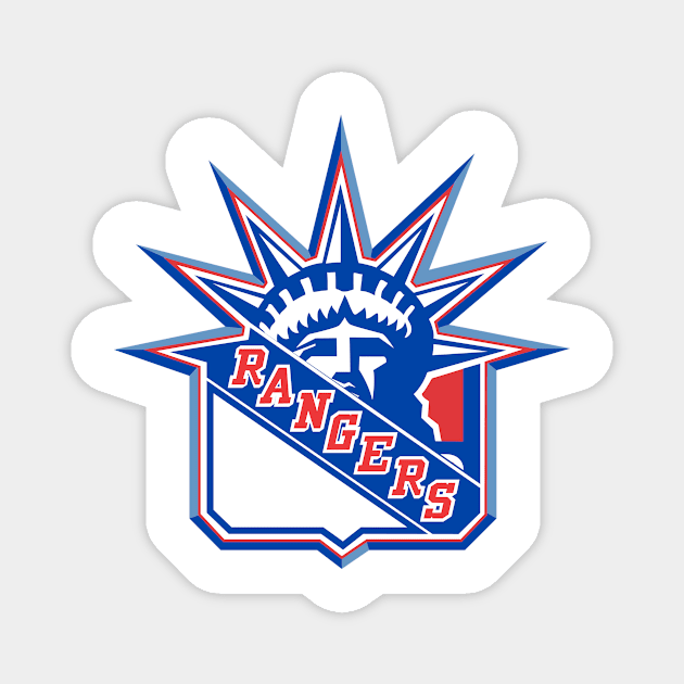 New York Rangers Magnet by Jedistudios 