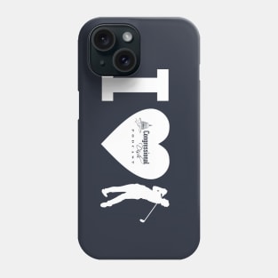 I Love the Golf Swing (man version) Phone Case