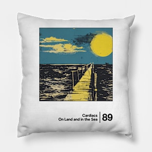 Cardiacs / Minimalist Style Graphic Design Pillow