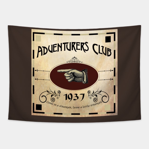 The Club for Adventure Tapestry by Bt519