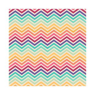 Zigzag Rainbow Colors T-Shirt