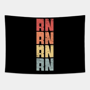 Vintage Text | RN Registered Nurse Nursing Gift Tapestry