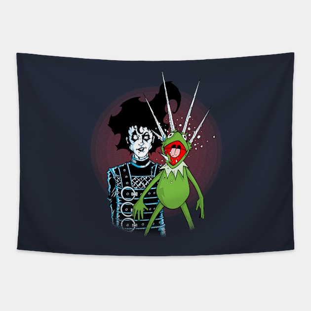 The Edward and Kermit Show Tapestry by fmm3