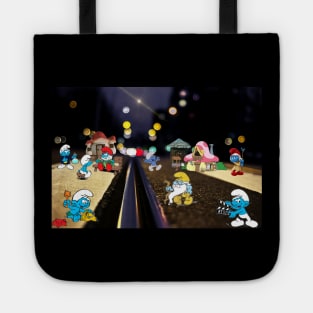 SMURF ART PRINTS Tote