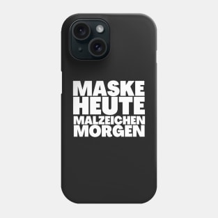 Revelation 13-17 Mask Today Mark Tomorrow German Phone Case
