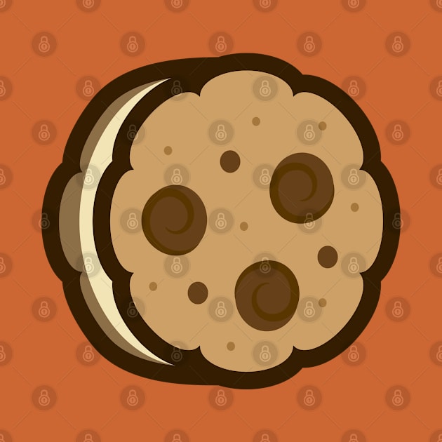 Kawaii Chocolate Chip Cookie by Designeroos