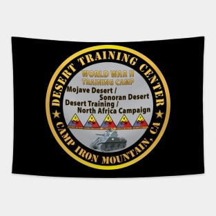 Camp Iron Mountain, CA, Desert Training Center - 3,4,5,6,7 AR Divisions WWII X 300 Tapestry