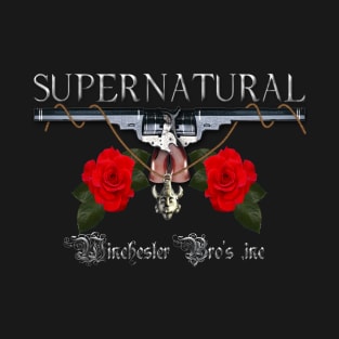 SUPERNATURAL Colt Guns Winchester Bros Inc T-Shirt