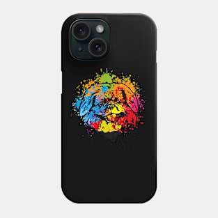 Pekingese watercolor Phone Case