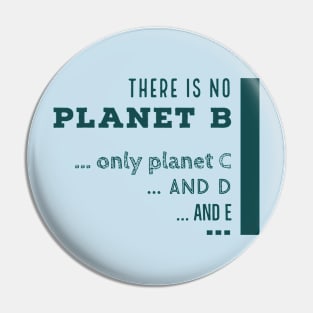 There is n o planet B Pin