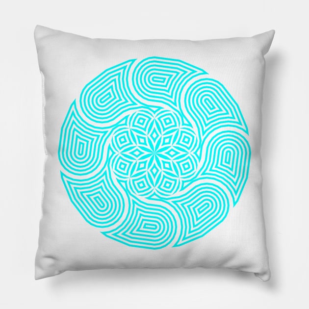 Mandala Pillow by M[ ]