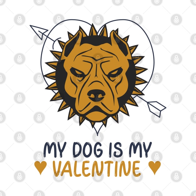 My Dog Is My Valentine by Willard-Morris