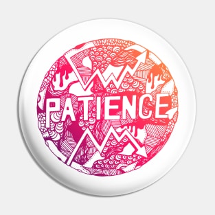 Sunset Sky Circle of Patience Pin